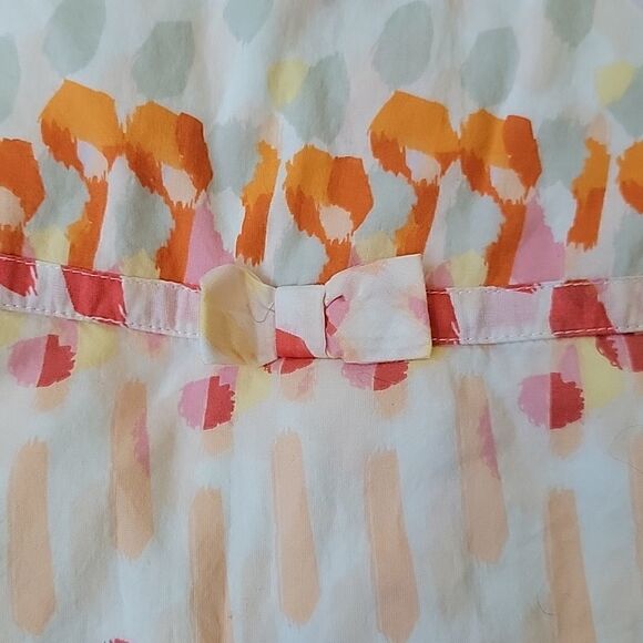 𝅺JANIE AND JACK WATERCOLOR POPPY PRINT DRESS, SIZE 2T - Picture 5 of 11